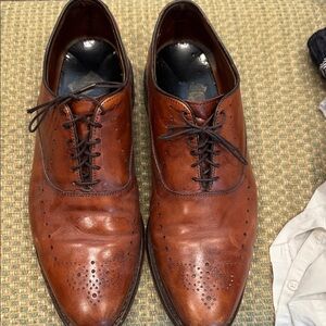Allen Edmonds Chestnut Brown Leather Oxfords